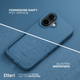 Панель Etteri Silicone Case do Apple iPhone 16 Plus 6.7 Dark blue (GSM187061) - зображення 4