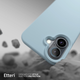 Панель Etteri Silicone Case do Apple iPhone 16 Plus 6.7 Light blue (GSM187052) - зображення 5