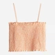 Подростковый топ для девочки H&M 271248689 158-164 см Оранжевый (2727000065737) - изображение 1