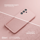 Etui plecki Etteri Silicone Case do Samsung Galaxy A14 Light pink (GSM183541) - obraz 9