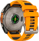 Smartwatch Garmin fenix 8 51mm AMOLED Sapphire Titanium with Spark Orange and Graphite Silicone Band (010-02905-11) - obraz 12