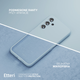 Панель Etteri Silicone Case do Samsung Galaxy A36 5G Light blue (GSM190281) - зображення 5