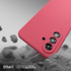 Панель Etteri Silicone Case do Samsung Galaxy A56 5G Raspberry (GSM190296) - зображення 6