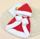 Пальто новогоднее для собак и кошек Красное Size L - изображение 1