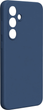 Etui plecki Etteri Silicone Case do Samsung Galaxy S22 Dark blue (GSM183456) - obraz 1