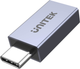 Adapter Unitek USB4 Male to Female Space Grey (A1038GY01) - obraz 1