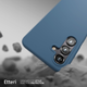 Etui plecki Etteri Silicone Case do Samsung Galaxy S23 Dark blue (GSM183454) - obraz 5