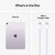 Tablet Apple iPad Air 11" M3 2025 Wi-Fi + Cellular 128GB Purple (MCFY4) - obraz 10