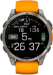 Смарт-годинник Garmin fenix 8 47mm AMOLED Sapphire Titanium with a spark Orange and Graphite Silicone Band (010-02904-11) - зображення 3