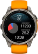 Смарт-годинник Garmin fenix 8 47mm AMOLED Sapphire Titanium with a spark Orange and Graphite Silicone Band (010-02904-11) - зображення 9