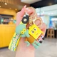 Брелок Губка боб і Сквідвард SpongeBob Спанч Боб фігурка іграшка для ключів, рюкзака, сумки 5,5 см - зображення 2