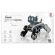 Интерактивная игрушка Собака-Робот SHT 2950-1 (2 charger battery) Silver - изображение 6