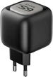 Сетевое зарядное устройство Havit UC253 GaN 65W USB-A+USB-C +Кабель USB-C (HV-UC253-BK) - изображение 2