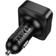 АЗУ FM модулятор Hoco E87 Delta 35W (1USB-A/1C) Black - изображение 3
