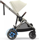 Wózek spacerowy elektryczny Cybex eGazelle S Seashell Beige 524000541 (4063846465989) - obraz 3