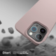 Etui plecki Etteri Silicone Mag do Apple iPhone 15 6.1 Light pink (GSM185991) - obraz 8
