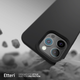 Etui plecki Etteri Silicone Mag do Apple iPhone 15 6.1 Black (GSM185953) - obraz 8