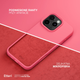 Etui plecki Etteri Silicone Mag do Apple iPhone 15 Pro 6.1 Raspberry (GSM186002) - obraz 5