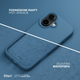 Панель Etteri Silicone Mag do Apple iPhone 16 6.1 Dark blue (GSM185966) - зображення 5