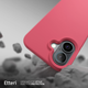 Etui plecki Etteri Silicone Mag do Apple iPhone 16 6.1 Raspberry (GSM186004) - obraz 8