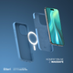 Etui plecki Etteri Silicone Mag do Apple iPhone 16 Pro Max 6.9 Dark blue (GSM185969) - obraz 6