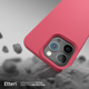 Etui plecki Etteri Silicone Mag do Apple iPhone 16 Pro 6.3 Raspberry (GSM186005) - obraz 8