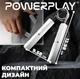 Эспандер-ножницы алюминиевый PowerPlay 4322 (112 кг) Hand Grip Серебряный (PP_4322_112kg) - изображение 3