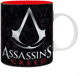 Kubek ABYstyle ASSASSIN'S CREED Crest Czarny i Czerwony (Asasyni) 320 ml (3665361100133) - obraz 1
