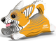 Model 3D do składania Eugy Zoo Welsh Corgi (9421035150828) - obraz 5