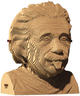 3D пазл-конструктор Cartonic 3D Puzzle Albert E Ейнштейн Картонний (4820191132610) - зображення 2