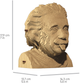 3D пазл-конструктор Cartonic 3D Puzzle Albert E Ейнштейн Картонний (4820191132610) - зображення 4