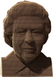 3D пазл-конструктор Cartonic 3D Puzzle Queen Королева Єлизавета-2 Картонний (4820191132771) - зображення 1