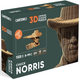 Puzzle 3D - konstruktor Cartonic 3D Puzzle Chuck Chuck Norris Kartonowy (4820191132825) - obraz 4