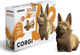 Puzzle 3D - konstruktor Cartonic 3D Puzzle Corgi Kartonowy (4820191132986) - obraz 10
