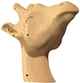3D пазл-конструктор Cartonic 3D Puzzle Giraffe Жираф Картонний (4820191133136) - зображення 1
