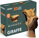 3D пазл-конструктор Cartonic 3D Puzzle Giraffe Жираф Картонний (4820191133136) - зображення 2
