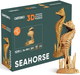 3D пазл-конструктор Cartonic 3D Puzzle Seahorse Морський коник Картонний (4820191133488) - зображення 2
