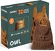 Puzzle 3D - konstruktor Cartonic 3D Puzzle Owl Sowa Kartonowy (4820191133273) - obraz 2