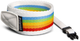Pasek do aparatu Polaroid Camera Strap Flat Szary Tęczowy (9120096771460) - obraz 1