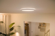 Lampa sufitowa WiZ SuperSlim Ceiling 16 W 2700-6500 K Wi-Fi Biała (8719514338012) - obraz 4
