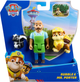 Kolekcjonerskie figurki Paw Patrol Rubble, Mister Porter i Skunks (681147068049) - obraz 1