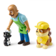 Kolekcjonerskie figurki Paw Patrol Rubble, Mister Porter i Skunks (681147068049) - obraz 3