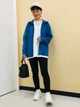 Ветровка женская Uniqlo 625674518 XL Синяя (1159841553) - изображение 6