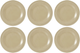 Zestaw talerzy do sałatek Seltmann Weiden Beat Color Glaze 23 cm 6 szt (ZES4052212090122) - obraz 1