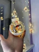 Новорічна LED гірлянда "Дід Мороз" з теплим білим світлом, 3м x 0.8м, 8 режимів - зображення 7