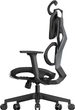 Fotel gamingowy SIHOO X5C Mesh Black (X5C-301) - obraz 4