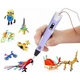 3Д ручка для рисования с LED дисплеем 3D Pen 2 Фиолетовая - изображение 1