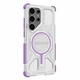 Захисний чохол Deexe Clear Bibercas для Samsung Galaxy S25 Ultra (S938) - Purple - зображення 3
