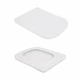 Унитаз подвесной Qtap Crow безободковый с седалием Soft-close QT05335171W - изображение 8