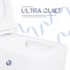 Унитаз подвесной Qtap Gemini керамический безободковый с сиденьем Soft-close белый (SD00051554) - изображение 5